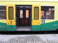 Reginova nabízí část prostoru jako bezbariérový a s prostorem pro větší zavazadla a kočárky.