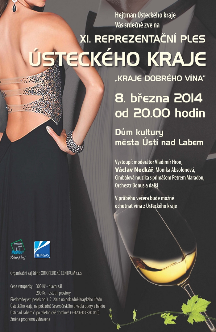 XI. reprezentační ples Ústeckého kraje