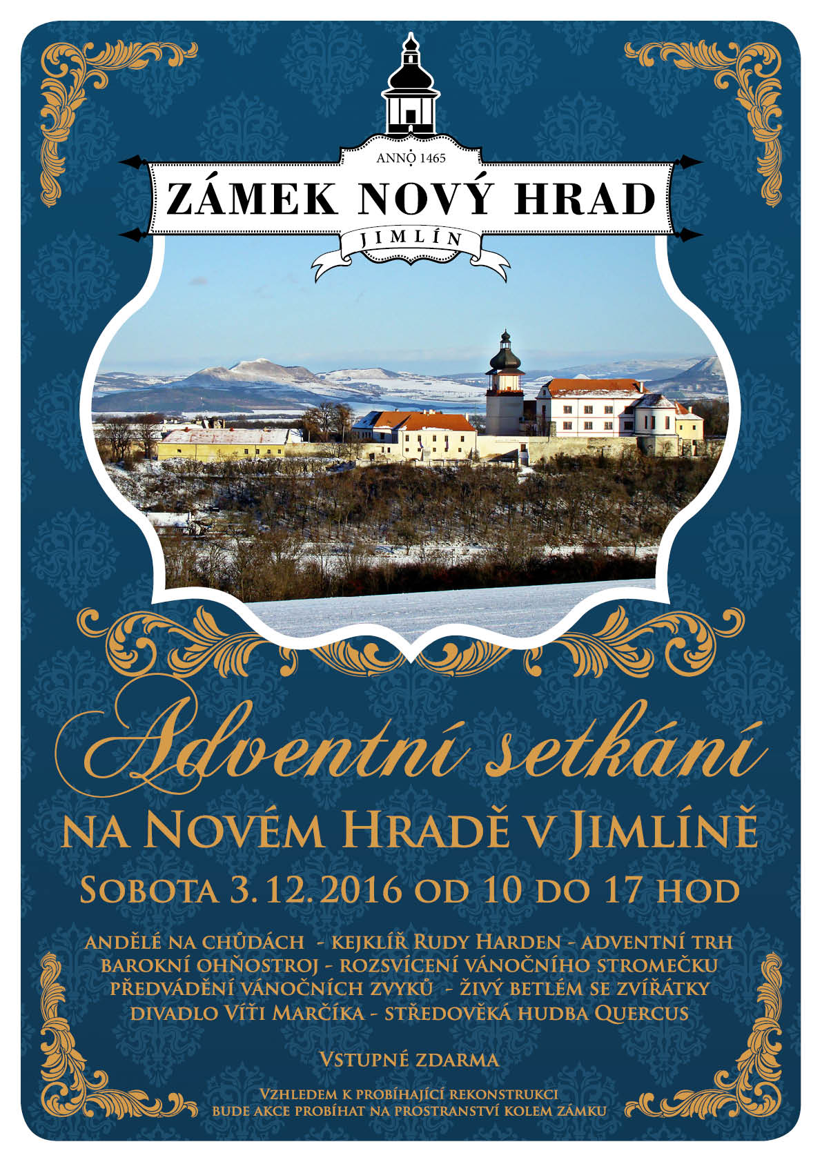 Adventní setkání na Novém Hradě v Jimlíně