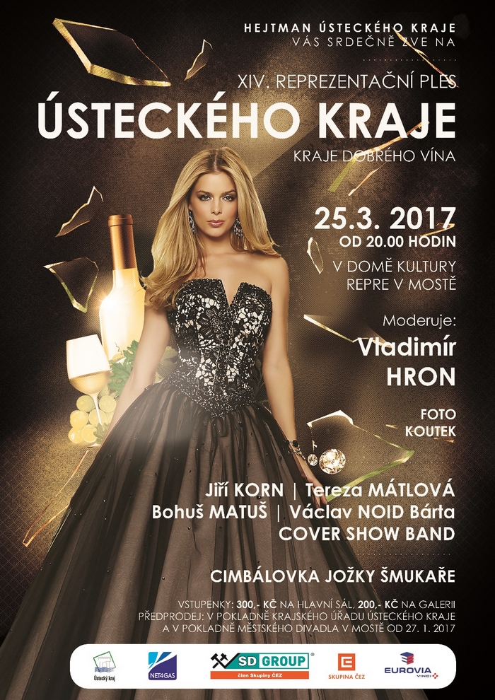 XIV. reprezentační ples Ústeckého kraje