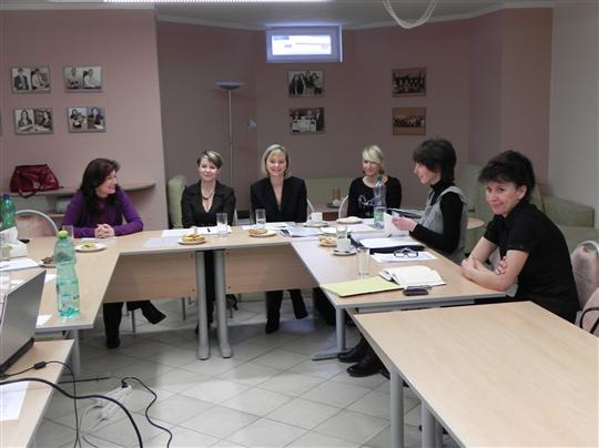 Setkání projektových partnerů dne 16.2.2011 v Mostě