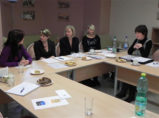Setkání projektových partnerů dne 16.2.2011 v Mostě