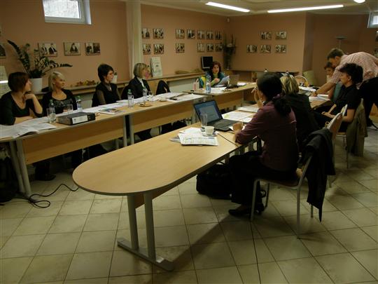 Setkání projektových partnerů dne 14.4.2011v Mostě