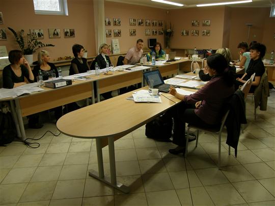 Setkání projektových partnerů dne 14.4.2011v Mostě