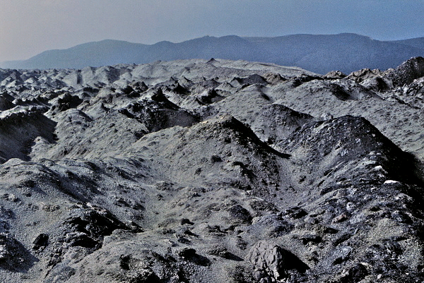 Severní část vnitřní výsypky lomu J. Šverma roku 1970...