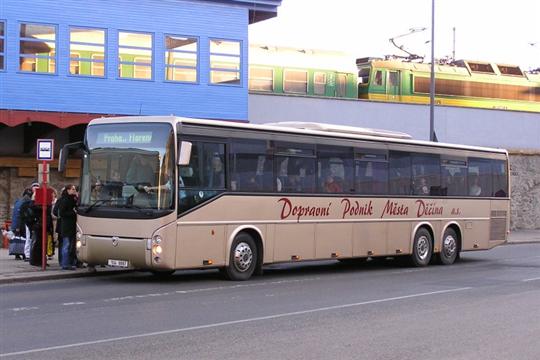 Linka 510015 Děčín - Ústí nad Labem - Praha