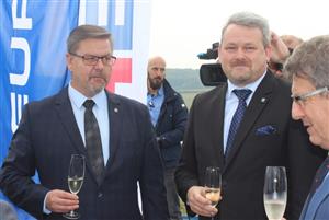 Nová komunikace u města Roudnice nad Labem