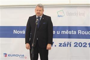 Nová komunikace u města Roudnice nad Labem
