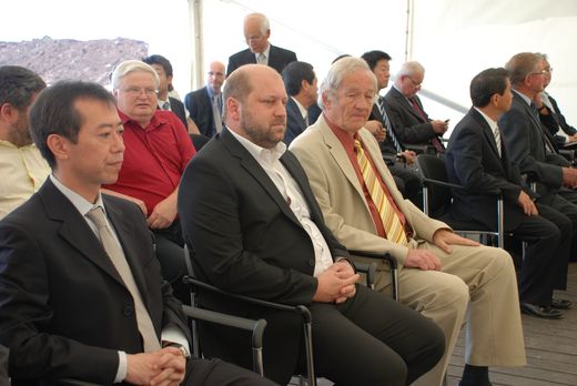 Na akci byli přítomni náměstek Stanislav Rybák a radní Jaroslav Komínek a Ladislav Drlý