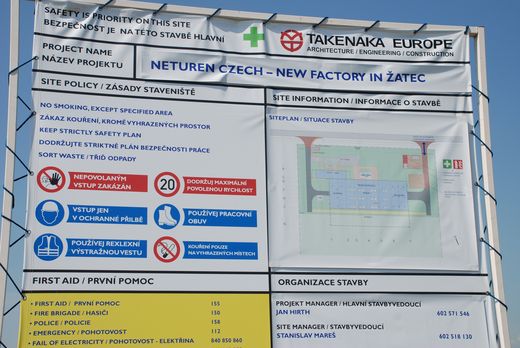 Slavnostní zahájení Neturen Czech s.r.o.