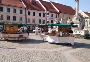 Ekotrhy na Hlavním náměstní