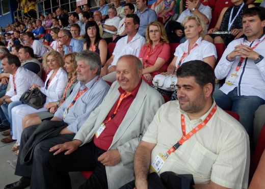 Mezi hosty zahajovacího ceremoniálu byl i hejtman Ústeckého kraje Oldřich Bubeníček