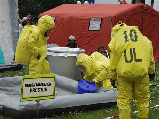 Zajištěný předmět je třeba důkladně opláchnout