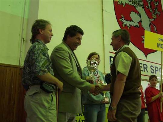 Ing. Harašta při předávání cen