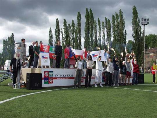 Zapálení olympijského ohně