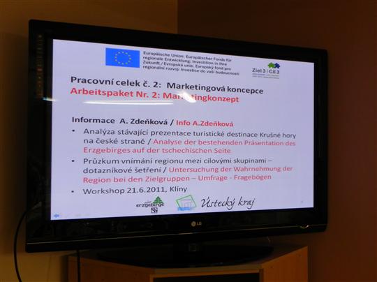 Setkání projektových partnerů dne 8.9.2011 v Mostě