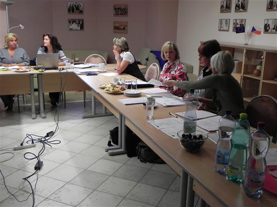 Setkání projektových partnerů dne 8.9.2011 v Mostě