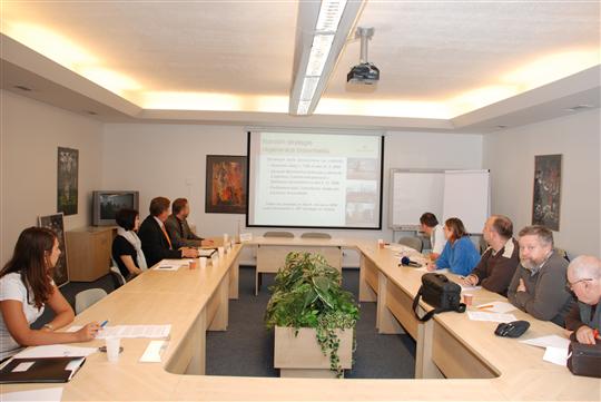 Prezentace problematiky brownfieldů na tiskovce