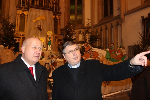 Výstava betlémů v ústeckém šikmém kostele