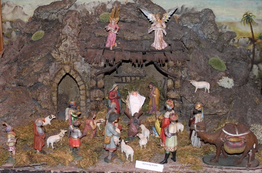 Výstava betlémů v ústeckém šikmém kostele