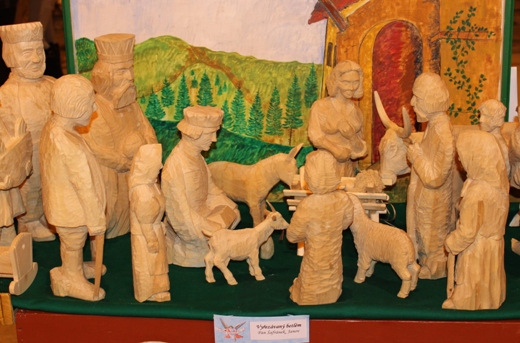 Výstava betlémů v ústeckém šikmém kostele