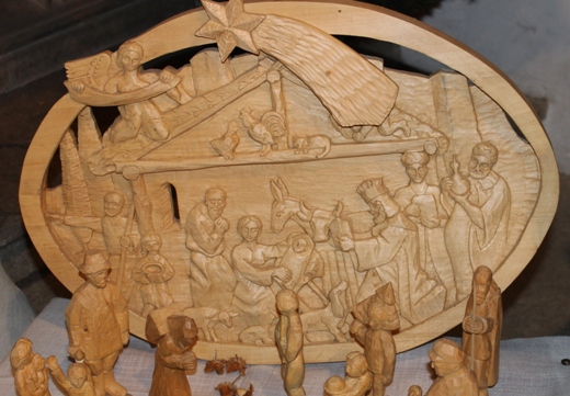 Výstava betlémů v ústeckém šikmém kostele