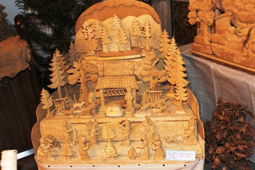 Výstava betlémů v ústeckém šikmém kostele