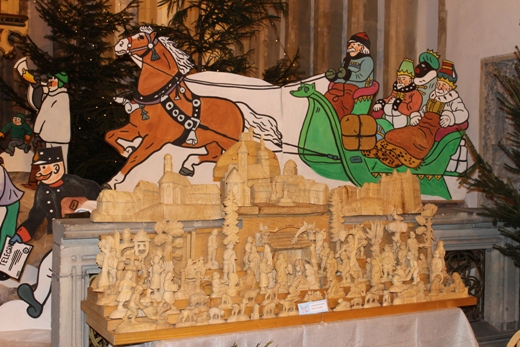 Výstava betlémů v ústeckém šikmém kostele