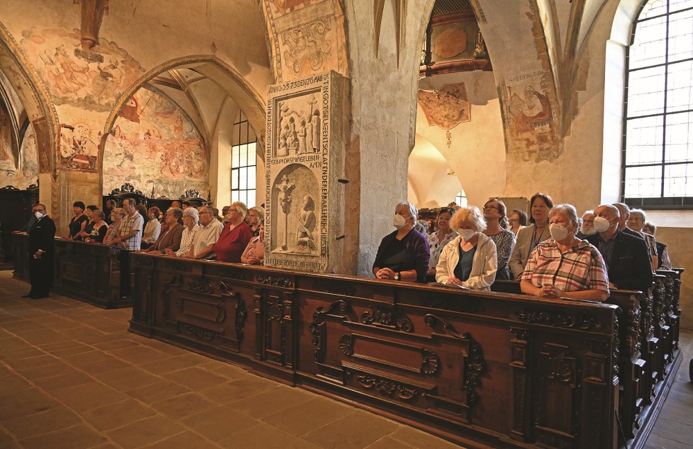 Klášter Kadaň - vysvěcení kostela