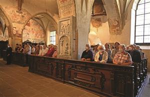 Klášter Kadaň - vysvěcení kostela