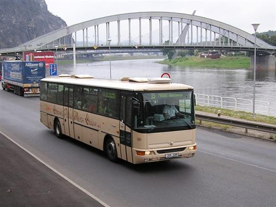 Linka 15 Děčín - Praha