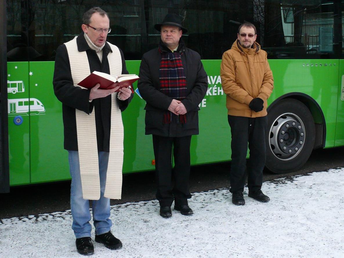 Křtění a požehnání novému provozu