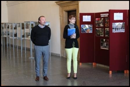 Úvodní slovo primátora Chomutova pana Jana Mareše a projektové manažerky Michaely Řehákové