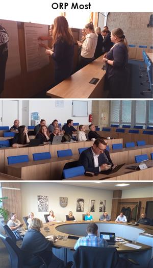 Setkání pracovní skupiny v ORP Most proběhlo v prostorách tamějšího magistrátu.