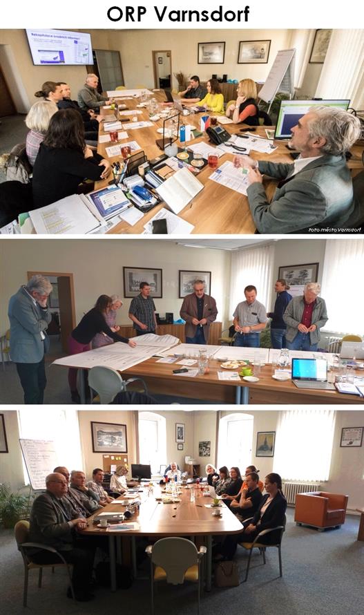 Územní partneři za ORP Varnsdorf byli pozváni do kanceláře starosty města Varnsdorf.
