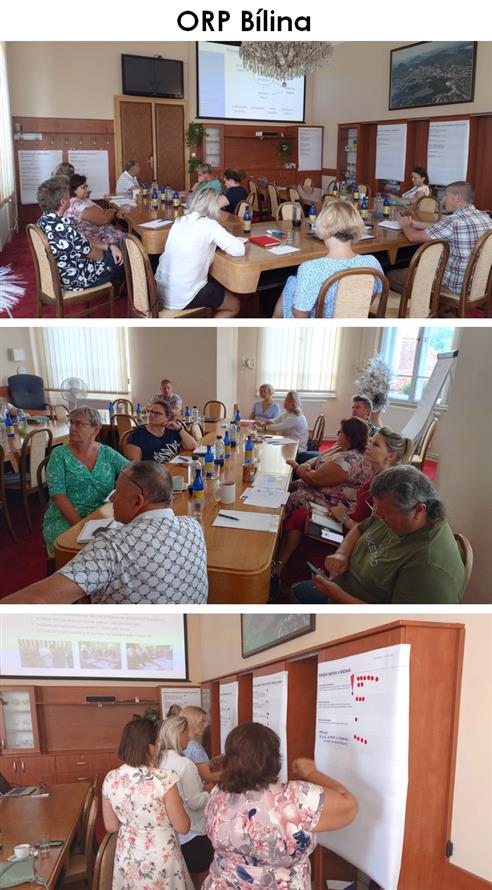 Město Bílina hostilo setkávání pracovní skupiny pro území ORP Bílina.
