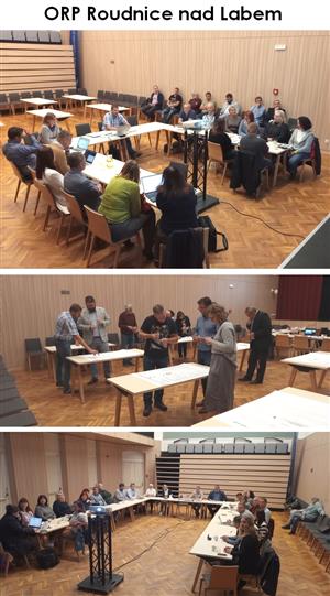 Pracovní skupina pro ORP Roudnice nad Labem diskutovala v prostorách KD Říp v Roudnici.