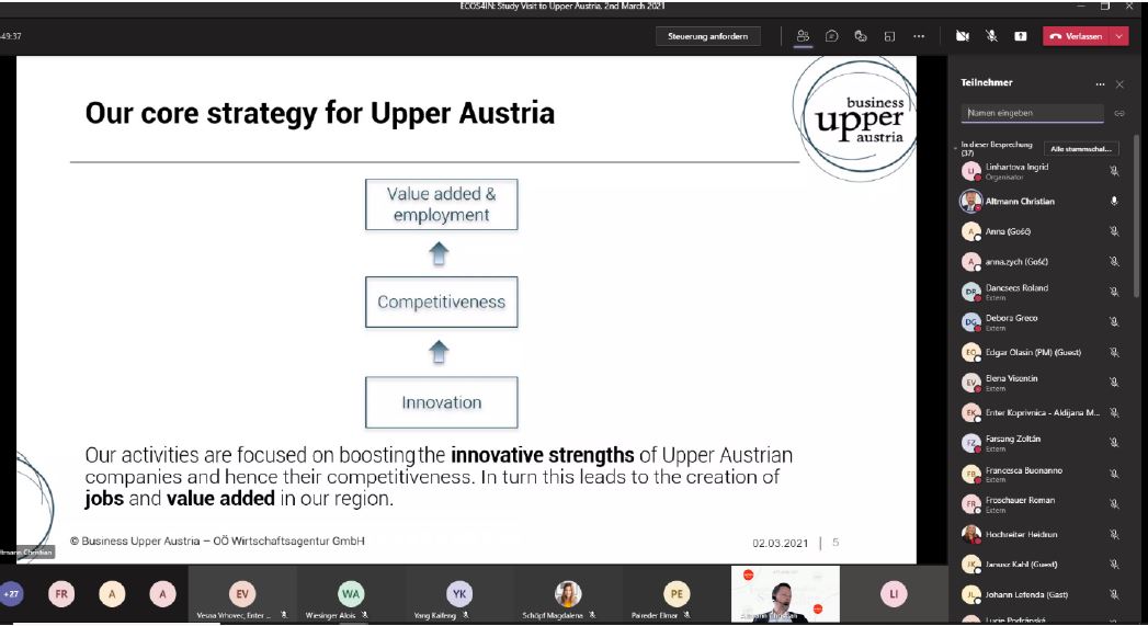 Studijní cesta do Rakouska online