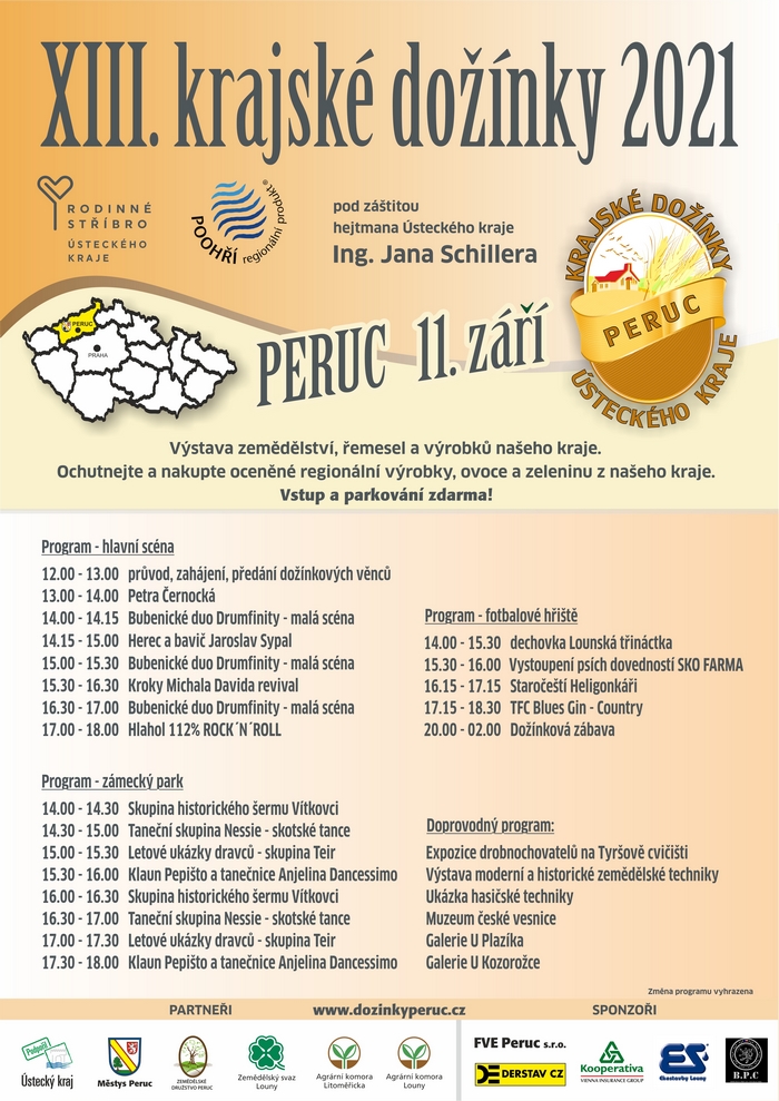 XIII. krajské dožínky 2021