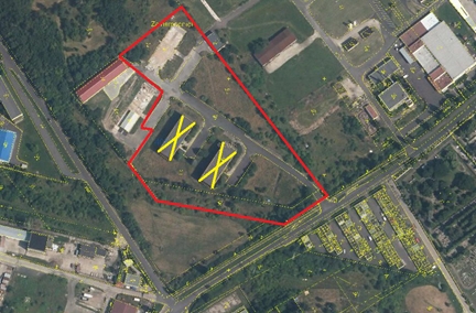 Dražba Chomutov pozemky