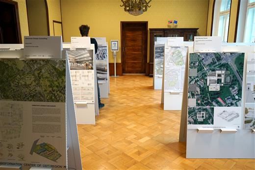 V Knihovně Ústeckého kraje probíhá až do konce dubna výstava návrhů