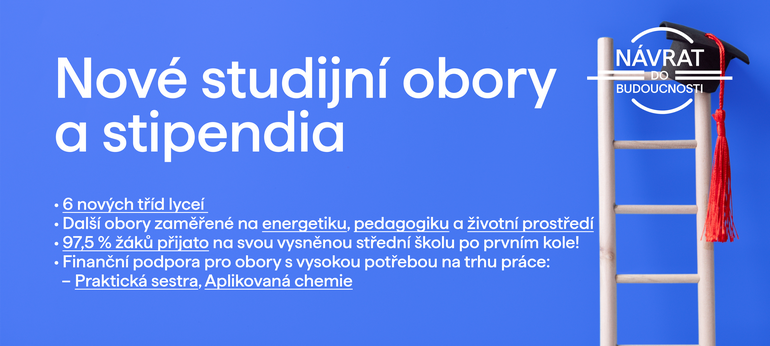 Nové studijní obory a stipendia