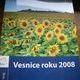 Vesnicí roku 2008  je Horní Podluží, hejtman obci předal symbolický šek 