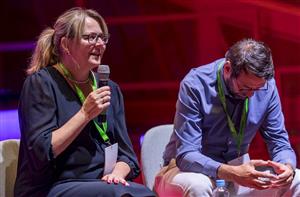 Na konferenci řečnila také krajská radní Iva Dvořáková